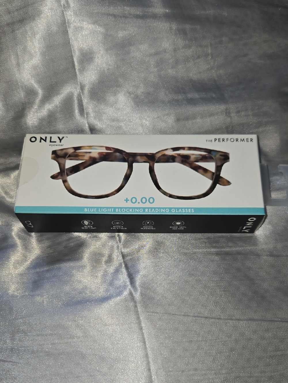 ONLY Tortoiseshell Pattern Blue Light Reading Glasses